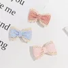 Accessori per capelli 3 pezzi per neonati ragazze ragazze mesh brow kids in stile coreano Hairpins Princess Testa di moda Vintage Controllo Barrette