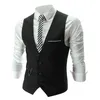 Herrenwesten Weste Männer Single Breasted Anzug Herren Weste Vintage Formal Party Business Blazer für Hochzeit Gilet Homme