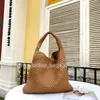 Handbag Large Capacity Woven Beach Straw Bag Luxury Design Women and Tote 2024 Summer Purse Female Casual Shopping Shoulder Bags