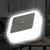 Lampada da luce notturna a LED da 1 pc con sensore di sensore intelligente a dawn sensore, bianco diurno, da 0,5 W Plug-in TIPO USA Alimentazione USA