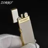 ZORRO Mini encendedor de queroseno largo y delgado, artesanía de resina, muela clásica, encendido, accesorios portátiles para fumar, dispositivos para hombres