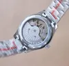 Womens Watch الجديد من المألوف وعالي الجودة الحركة التلقائية التلقائية من الفولاذ المقاوم للصدأ حزام فاخر 34 ملم الاتصال العلامة التجارية عالية الجودة عالية الجودة