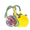 Juguetes para perros Masticables Pet Eva Ball con cuerda Interactivo Tira y afloja Juguete para perros grandes Elástico Flotante Entrenamiento Masticar Suministros Drop Deliv Dhweh