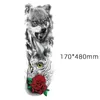 Makeup tattoo Full arm sticker waterproof flower ordinary full