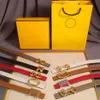 Designer Belt Fashion Belts Bredd 2 4cm Gold Silver Buckle äkta kohud för män Womens 6 Style 5 Color Top Quality265T