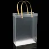 10 шт., матовая большая сумка из ПВХ, водонепроницаемая, прозрачная, экологически чистая, подарок-компаньон, конфеты 231225