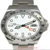 Luksusowy zegarek wysokiej jakości 42 mm Explorer II 216570-77210 Biała Dialasia ze stali nierdzewnej 2813 Menowe automatyczne zegarki męskie B279F