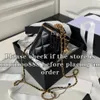 12A All-New Mirror Quality Designer Double Gold Ball Case Bags Womens Luxurys Lambskin Handbags Genuine Leather Quilted Black Purse Mini Crossbody Shoulder Box Bag