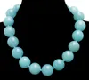 CHOKER QINGMOS TRENDME TRENDY SKY-BLUE ROURNO NATURALE NATURA NADE STONE PER LE FONNE CON I GENUINI CHOKERS DELLA GIOITÀ DELLAVANI NE6281