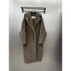 Super thick wool coat fashionable and generous max the same style