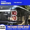 For Range Rover Sport LED Car Tail Light 05-13 Brake Reverse Parking Running Fog Rear Lamp Taillight Assembly Streamer Turn Signal