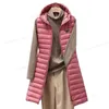 Piumini firmati Gilet imbottito Donna Cappotto invernale Giacca a vento da donna Manica lunga Lettera Cappotto con cerniera impermeabile Maniche