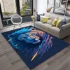 3D Traum Löwe Tiere Cartoon Teppich Teppich für Zuhause Wohnzimmer Schlafzimmer Sofa Fußmatte Dekor Kinderspielplatz Rutschfeste Bodenmatte 231225