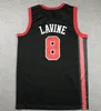 8 LAVINE 11 DEROZAN Maglie da basket City Edition Navy Fast Break Camicie Top negozio yakuda