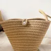 Abendtaschen Muschel Form Baumwolle gewebte Tasche Mode handgefertigtes Weben von Handtaschen Shopper Frauen Mädchen Mädchen