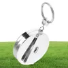 1st Heavy Duty Metal Chain Chain Dractable Pull Key Ring Belt Clip Steel ID Card Holder Dractable KeyChain Key Card4308686