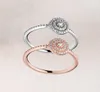 100 925 Sterling Silver Elegant Sparkle Ring per le donne Anelli di fidanzamento del matrimonio Accessori per gioielli di moda 97784678948200
