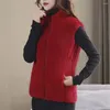 Giubbotti da donna inverno donna femminile stand ispessato colletto giubbotto peluche color gumino con cerniera clsoure protezione da protezione clsoure lady