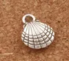 Perline con ciondoli a conchiglia 200 pzlotto vendita MIC 131x10mm Pendenti in argento antico Gioielli fai da te L11758215072