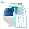 2023 7 I 1 Microdermabrasion Hydra ansiktsbehandling Auqa Vatten Deep Cleaning RF Face Lift Hud Care Face Spa Machine Drawing Beauty Salon Equipment