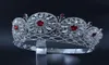 Rhinestone Crown Miss Beauty Crowns for Pageant Contest Privat Custom Round Circles Bridal Wedding Hair Smycken Pannband MO228 Y23553347