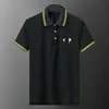 Haikyuu neuer Männerdesigner reines Baumwoll-Anti-Falten-Stoff-Geschäfte Casual Herren-Polo-Shirt Herren T-Shirt Vater Hemd Kleidung T-Shirt Clodhingm-3xltop