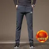 Pantalon de Golf d'hiver pour hommes, épais, chaud, élastique, vêtements de Sport décontractés, mode coréenne, pantalon de travail, 231222