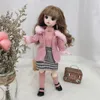 30cm BJD Doll 12 Mobile Ajouter 1/6 Robe de fille 3D Brown Eyes Toy and Clothing Chaussures Toy Girl Girl Girl pour filles 231225