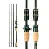 Boat Fishing Rods CEMREO Spinning Casting Carbon Fishing Rod 4-5 Sections 1.8m/2.1m/2.4m Portable Travel Rod Spinning Fishing Rods Fishing TackleL231223