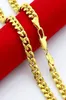 designeChains uomo collane Gioielli 24K Oro 65mm men039s Oro 24K catena lunga classica 2030 pollici24KGP catena figaro per UOMINI Fre7737995