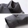 Herrspårarnas höstmän trackdräkt Män Två stycke uppsättningar komfort fleece -topp och elastiska midjabyxor kläder Lossa kläder stora storlek