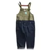 Men Clothing Bib Overalls Trousers Mens Cargo Work Pants Functional Multiple Pockets Denim Pant Coveralls Men Jeans 231222