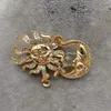 Brooches European And American Retro Art Niche Design Exquisite Craft Sun Moon Facial Brooch