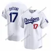 Hot Sale Los Angeles 17 Shohei Ohtani Dodgers Jerseys Ohtani Jersey Dodger Shohei Ohtani Baseball Jersey Heren Dames Jeugd Op voorraad Snelle verzending