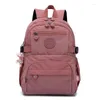 Schulbeutel Highend A4 großer Kapazität Frauen Männer Rucksack 15.6 '' 14 '' Laptop Leichter Reisetasche Blaues Grün schwarz rot m2303