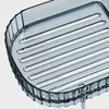 Kök förvaringskran Svamphållare Sink Organizer Rack med krokar Disktorkning Caddy för hängningar