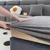 Wodoodporna Jacquard Sofa Cover Wysoka elastyczność anty -dirt poduszka kota zarysowanie 231225