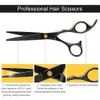 Hairdressing Hair Ncią nożyczki profesjonalne do cięcia przerzedzania fryzury fryzury nożyce Cape fryzjerka maszyna do strzyżenia zestawu 231225