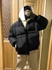 Loose standing collar down jacket FOG high street trend jacket