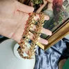 CHOKER VINTAGE TEMPRATION PURE COPPER GOLDVED Ожерелья для женских подарков для девочек.