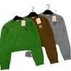 Designer tröjor kvinnors hoodies v-ringning kort y2k brev broderad hoodie minimalistisk mode mångsidig asiatisk storlek s-l