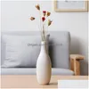 VASES UNDEFINED WHOTE CERAMIC CERAMIC ARTH ART HOME DECORATIONS CROFTS WENDICE GIFTS NORDIC INSテーブルルームVase Ornament DRO DHZ6P