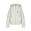 Women's Trench Coats Korean Jacket Winter Women 2023 White Sheep Fur Patchwork Fashion Cotton Padded Warm Coat Parka Outerwear