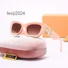 Designer Sunglasses 2024 New SMU09WS Mirror Leg Miu Letter MiU11WS Decorated Face Shape