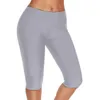 Aktive Hosen elastische Hochtaille Sport -Leggings Frauen Yoga Schnell trocken 3/4 Laufhose Weibliche Ernte -Fitness -Fitness Strumpfhosen