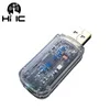 EARPHONI PCM2706+ES9023 USB DAC portatile HIFI Decodificatore della scheda audio esterna audio esterno per cuffia AMP AMP Mobile OTG