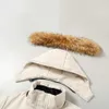 Homens Down Parkas Canadá Marcas de Moda Designers Jaqueta de Ganso Unissex Casacos de Pato Branco Mulheres Inverno Quente Outerwear Natural Real Raccoon Fur Collar Jacketk7vg