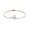 Van Clef Designer Armband Vrouwen Originele Kwaliteit Charm Armbanden Blad Gras Vlinder Armband Vrouwelijke Elegante Sieraden