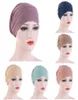 New Muslim Women Cross Silk Sleep Chemo Hat Beanie Turban Hat Scarf Cancer Chemo Beanie Cap Hijab Headwear Head Wrap Hair Access X9559564