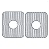 Tafelmatten siliconen wastafel mat 2 pakbeschermers voor keuken met achter afladen vouwen niet warmteweerstandaard